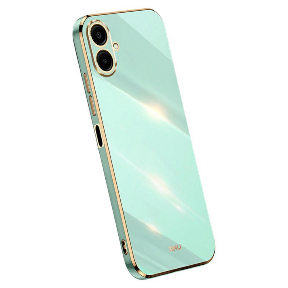 XINLI For Samsung Galaxy A08 5G / A08 4G / A07 5G / A07 4G Case TPU Phone Cover with Electroplating Frame