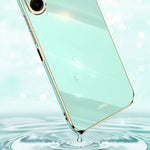 XINLI For Samsung Galaxy A08 5G / A08 4G / A07 5G / A07 4G Case TPU Phone Cover with Electroplating Frame