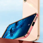 XINLI For Samsung Galaxy A08 5G / A08 4G / A07 5G / A07 4G Case TPU Phone Cover with Electroplating Frame