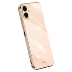 XINLI For Samsung Galaxy A08 5G / A08 4G / A07 5G / A07 4G Case TPU Phone Cover with Electroplating Frame