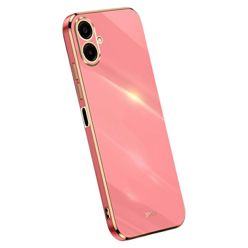 XINLI For Samsung Galaxy A08 5G / A08 4G / A07 5G / A07 4G Case TPU Phone Cover with Electroplating Frame