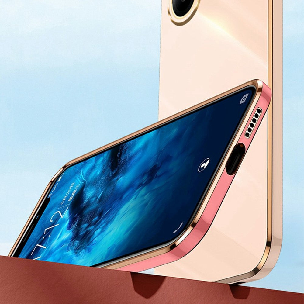 XINLI For Xiaomi Poco F7 5G / Redmi Turbo 4 Pro 5G Case TPU Phone Cover with Electroplating Frame