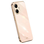 XINLI For Xiaomi Poco F7 5G / Redmi Turbo 4 Pro 5G Case TPU Phone Cover with Electroplating Frame
