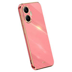 XINLI For Xiaomi Poco F7 5G / Redmi Turbo 4 Pro 5G Case TPU Phone Cover with Electroplating Frame