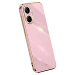 XINLI For Xiaomi Poco F7 5G / Redmi Turbo 4 Pro 5G Case TPU Phone Cover with Electroplating Frame