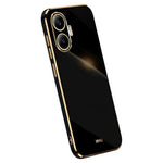 XINLI For Xiaomi Poco F7 5G / Redmi Turbo 4 Pro 5G Case TPU Phone Cover with Electroplating Frame