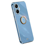 XINLI For Xiaomi Poco F7 5G / Redmi Turbo 4 Pro 5G Case Ring Kickstand Electroplating TPU Phone Cover