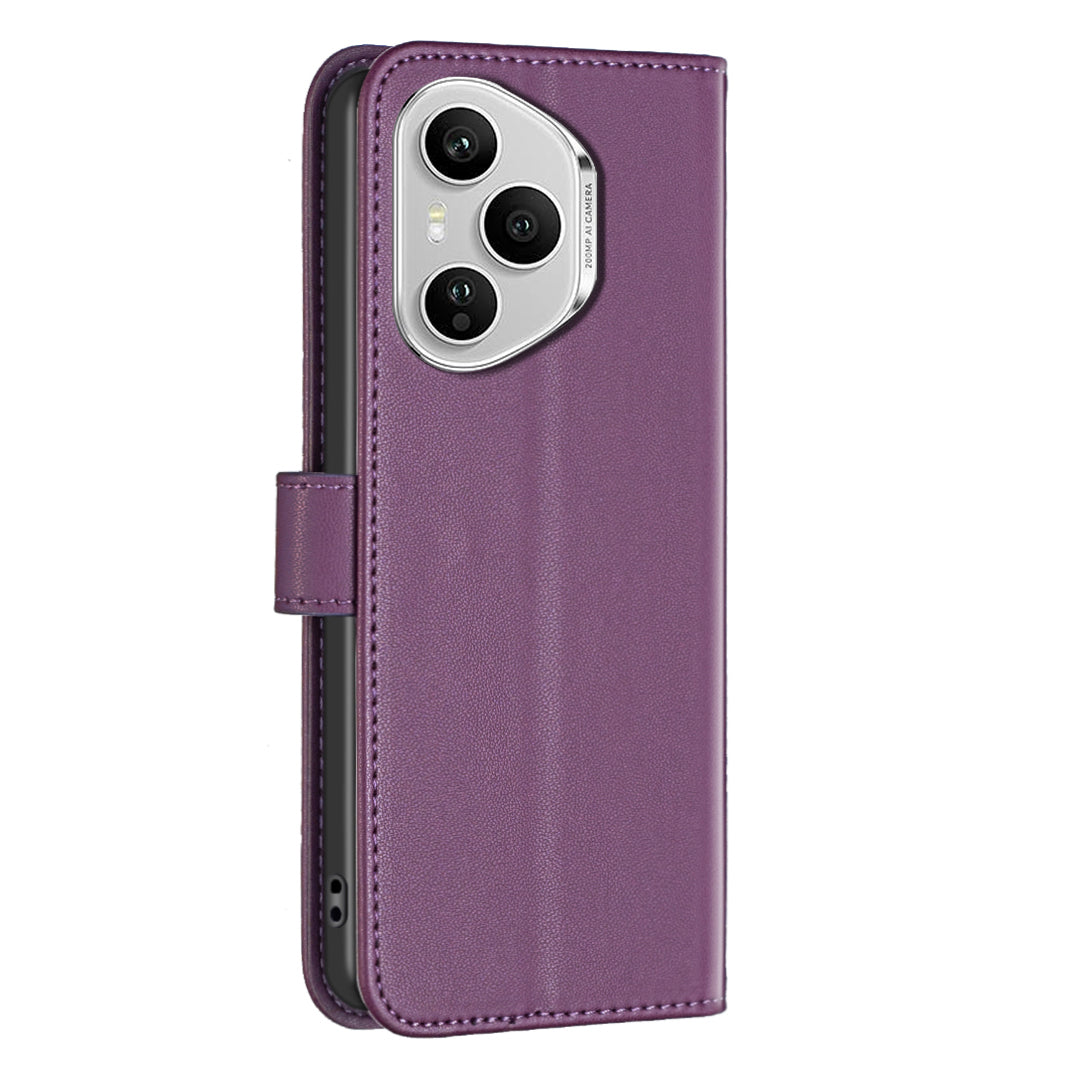 BINFEN COLOR For Honor 400 Pro 5G (Global) Phone Case  BF17 Wallet Folio Flip Leather Cover