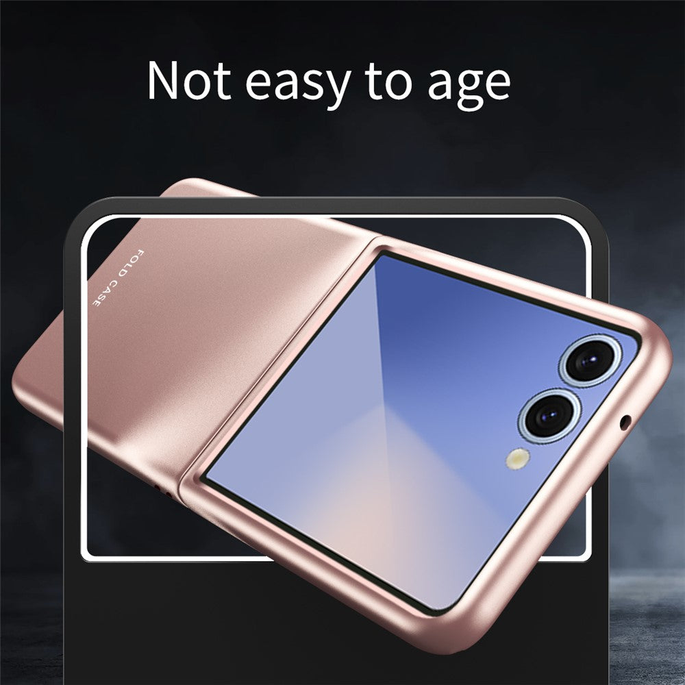 Til Samsung Galaxy Z Flip7 5G Cover Skind-touch Hårdt PC Telefoncover