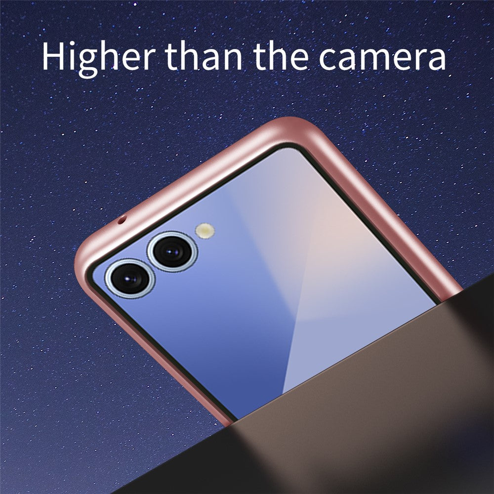 Til Samsung Galaxy Z Flip7 5G Magnetisk Etui Hud-Blødt Mat Hårdt PC Telefoncover