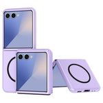 Til Samsung Galaxy Z Flip7 5G Magnetisk Etui Hud-Blødt Mat Hårdt PC Telefoncover