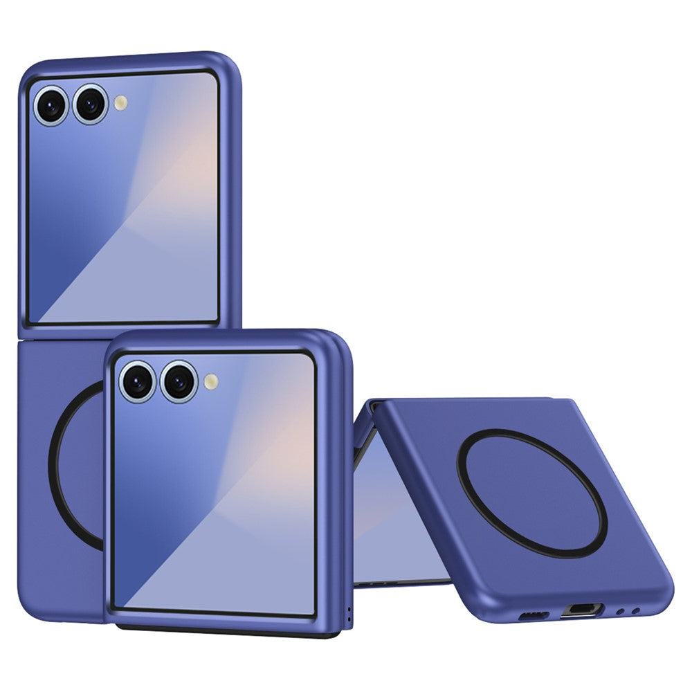 Til Samsung Galaxy Z Flip7 5G Magnetisk Etui Hud-Blødt Mat Hårdt PC Telefoncover