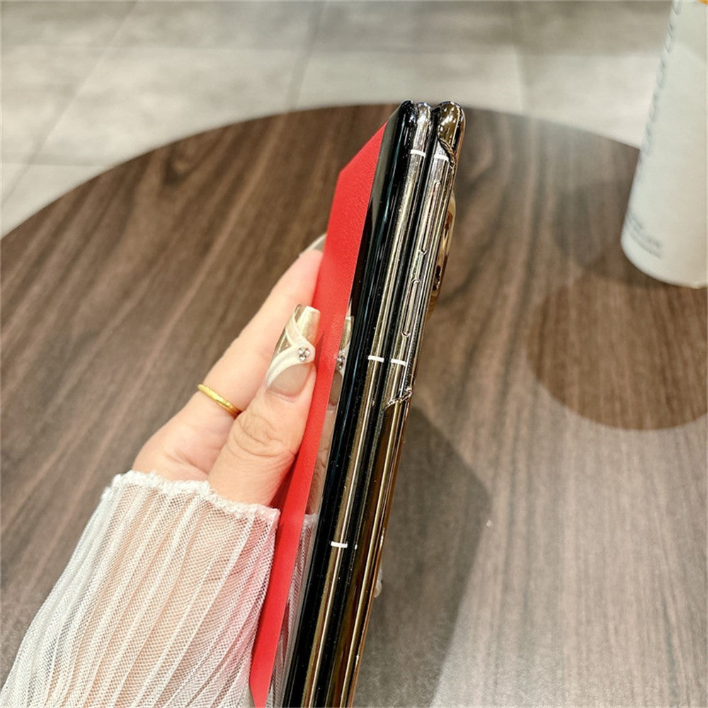 For Huawei Mate X6 Case Kickstand Leather + PC Protective Phone Cover