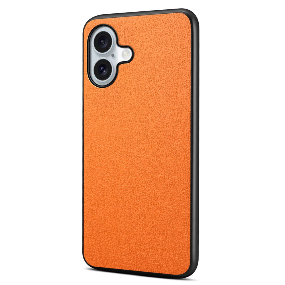 Skal för iPhone 17 i kalvskinn + PC + TPU