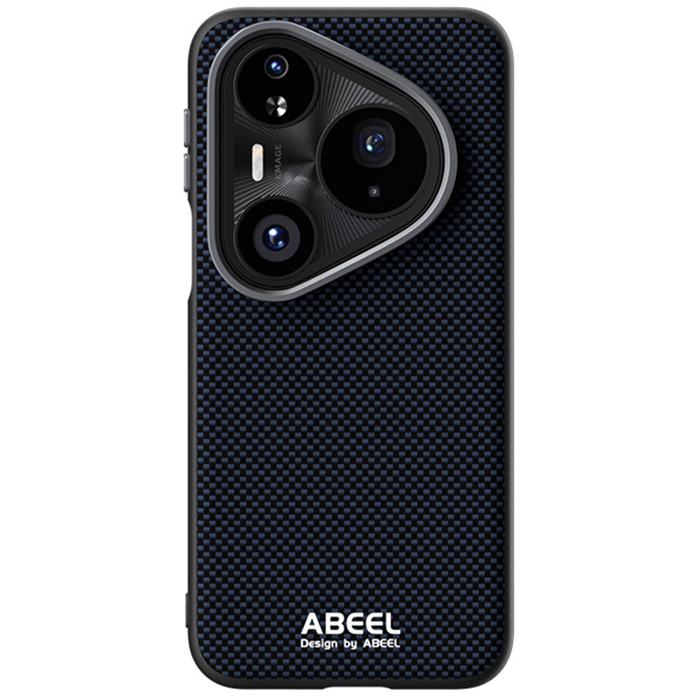 ABEEL-magnetisk skal til Huawei Pura 80 Pro+ / 80 Pro, trykt PC, TPU, aluminiumslegering og læder-mobilskal
