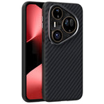ABEEL For Huawei Pura 80 Ultra Magnetic Case Carbon Fiber Texture Back Cover