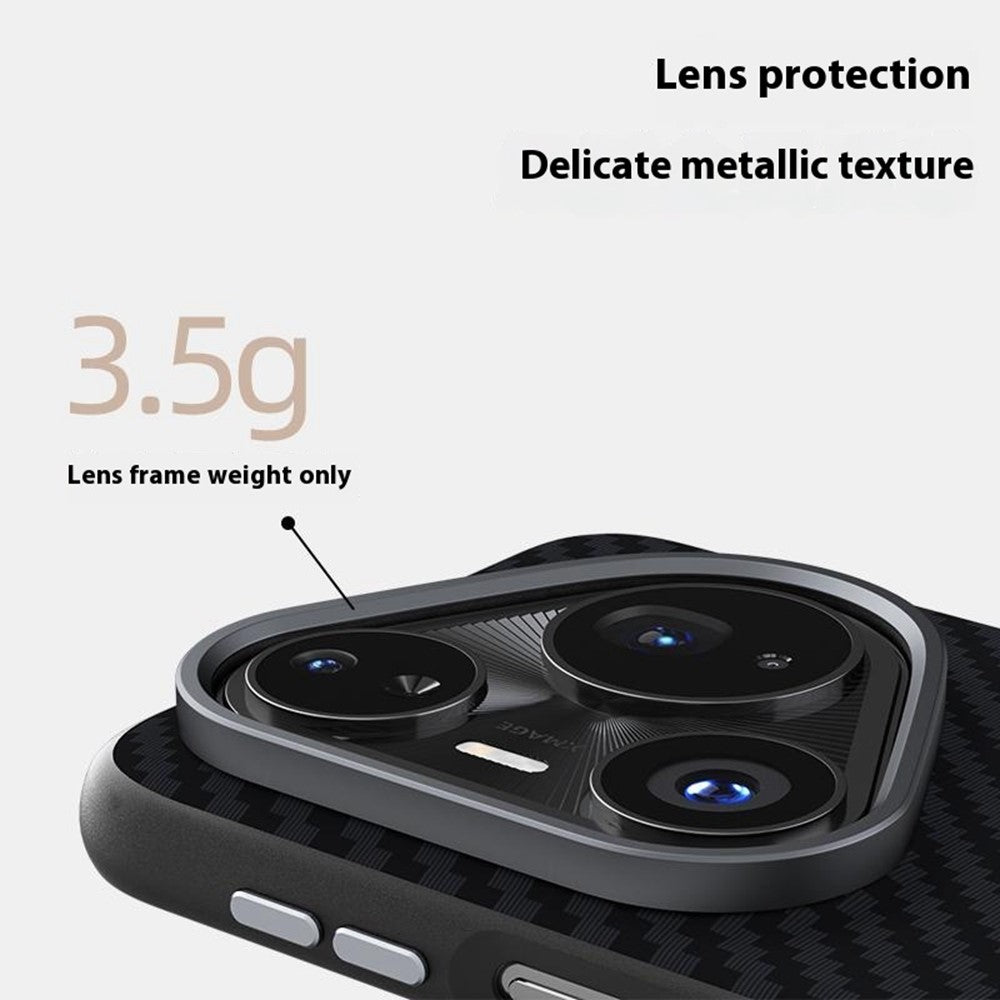 ABEEL For Huawei Pura 80 Ultra Magnetic Case Carbon Fiber Texture Back Cover