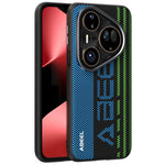 ABEEL för Huawei Pura 80 ultramagnetiskt skal mikropräglat 6D-tryckt PC TPU aluminiumlegering lädermobilskal