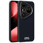 ABEEL För Huawei Pura 80 Ultra Magnetic Fodral Tryckt PC TPU Aluminiumlegering Läder mobilskal