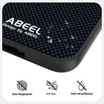 ABEEL För Huawei Pura 80 Ultra Magnetic Fodral Tryckt PC TPU Aluminiumlegering Läder mobilskal