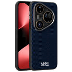 ABEEL För Huawei Pura 80 Ultra Magnetic Fodral Tryckt PC TPU Aluminiumlegering Läder mobilskal