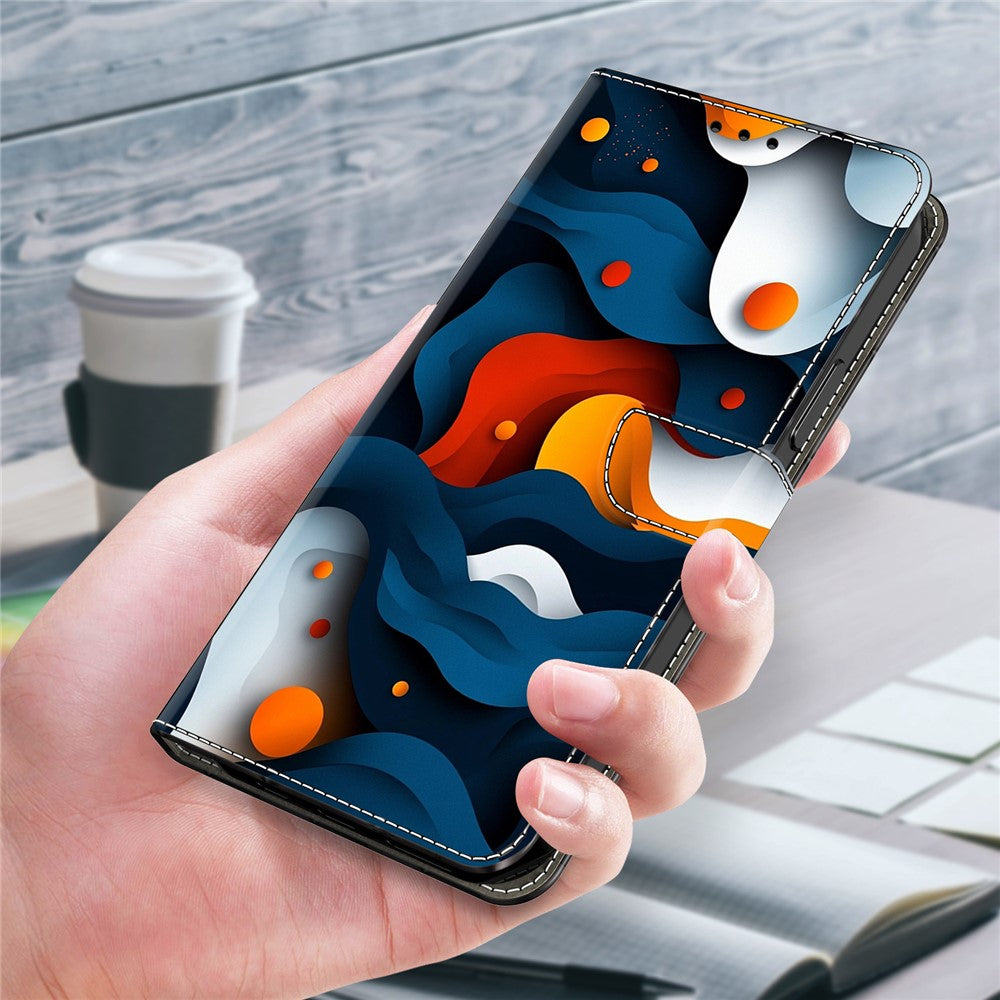 For Xiaomi Redmi Note 14 Pro 5G Case Wallet Stand Pattern Printing PU Leather Flip Phone Cover