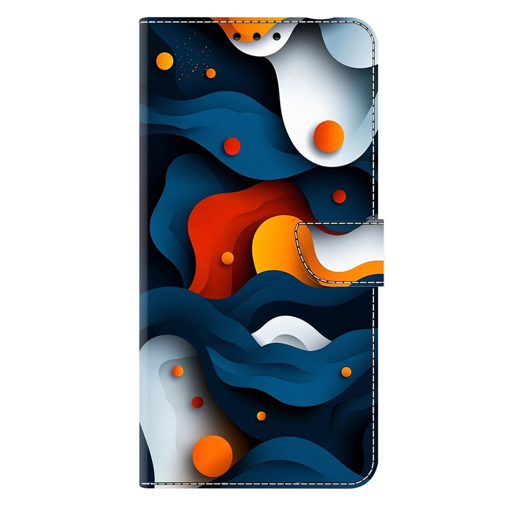 For Xiaomi Redmi Note 14 Pro 5G Case Wallet Stand Pattern Printing PU Leather Flip Phone Cover