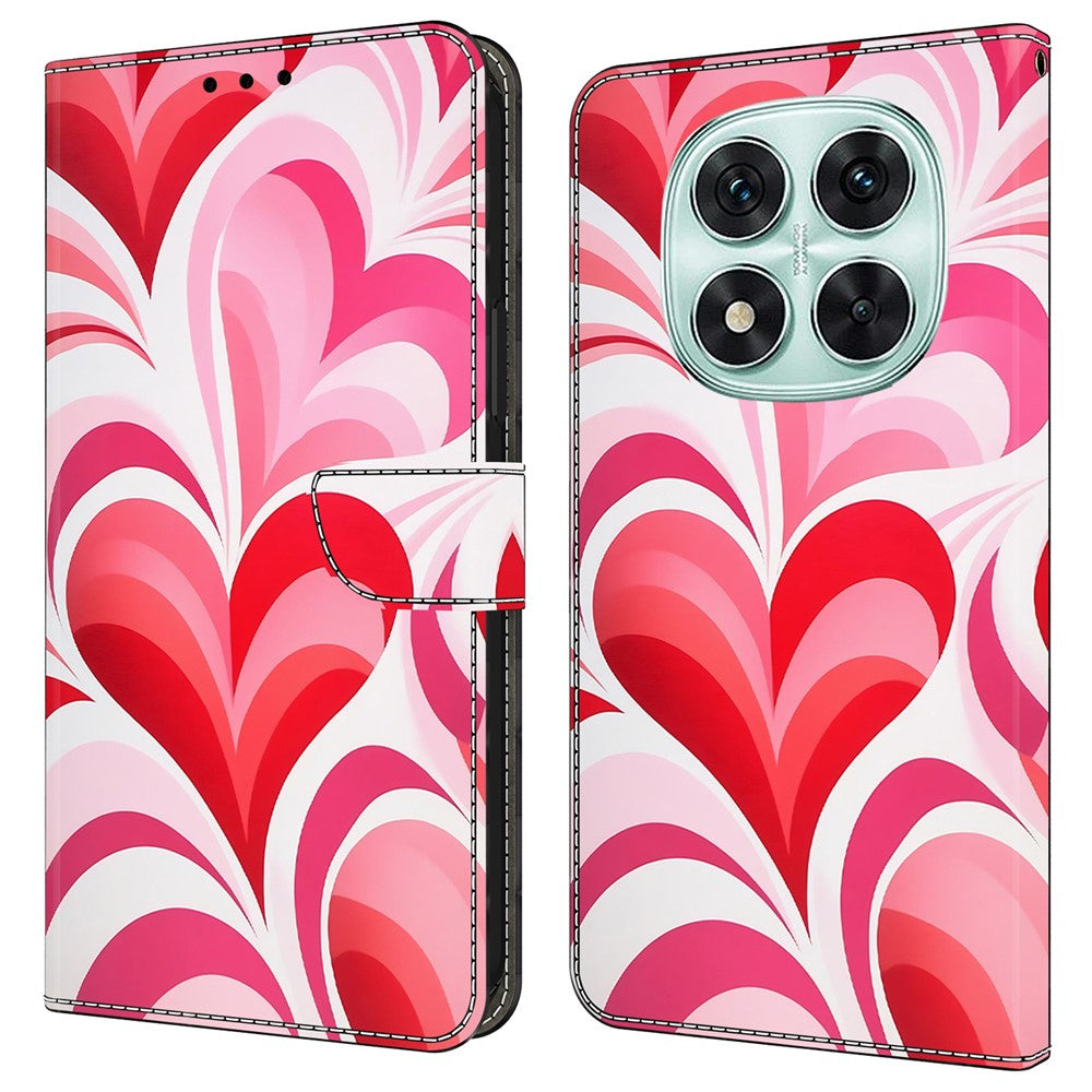 For Xiaomi Redmi Note 14 Pro 5G Case Wallet Stand Pattern Printing PU Leather Flip Phone Cover