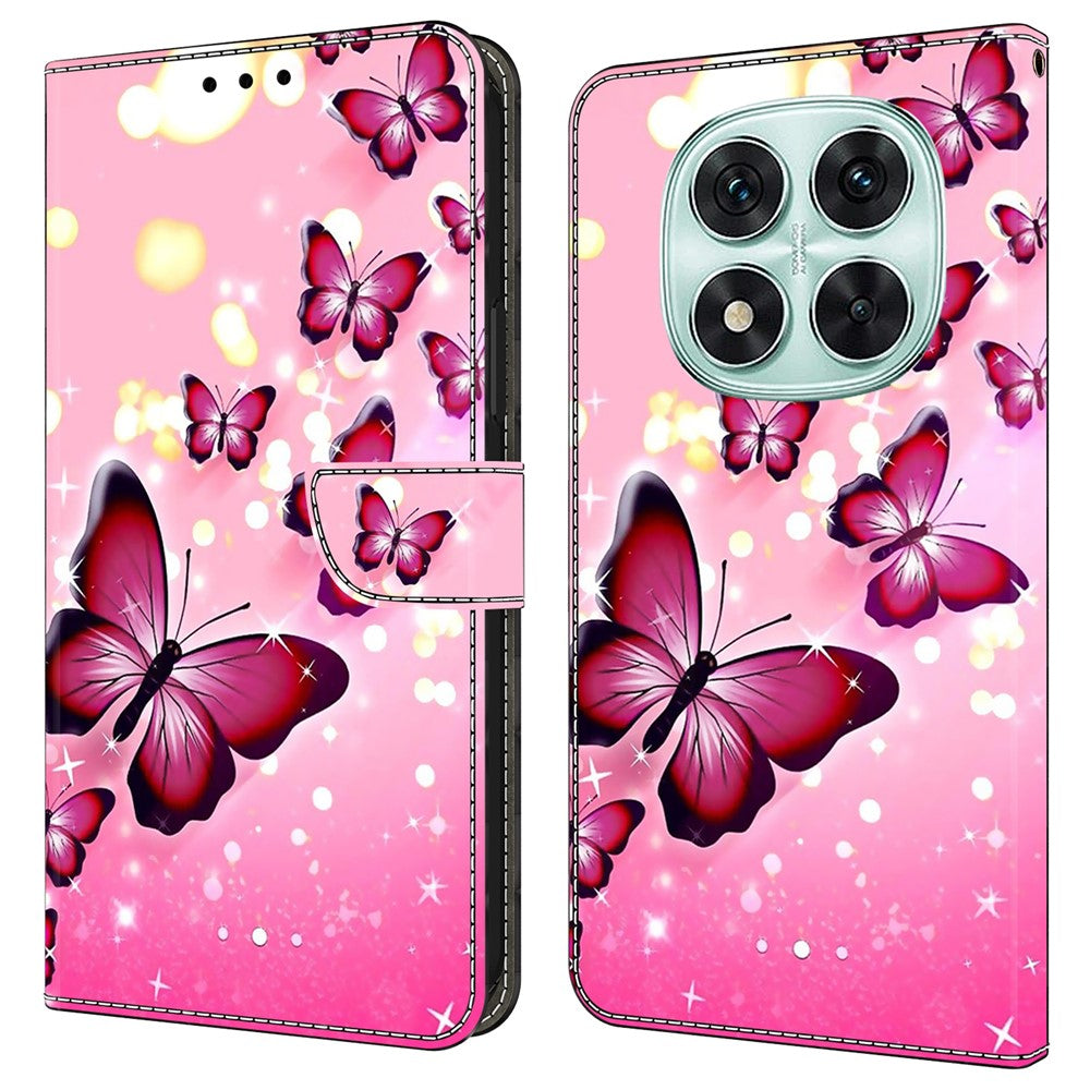 For Xiaomi Redmi Note 14 Pro 5G Case Wallet Stand Pattern Printing PU Leather Flip Phone Cover