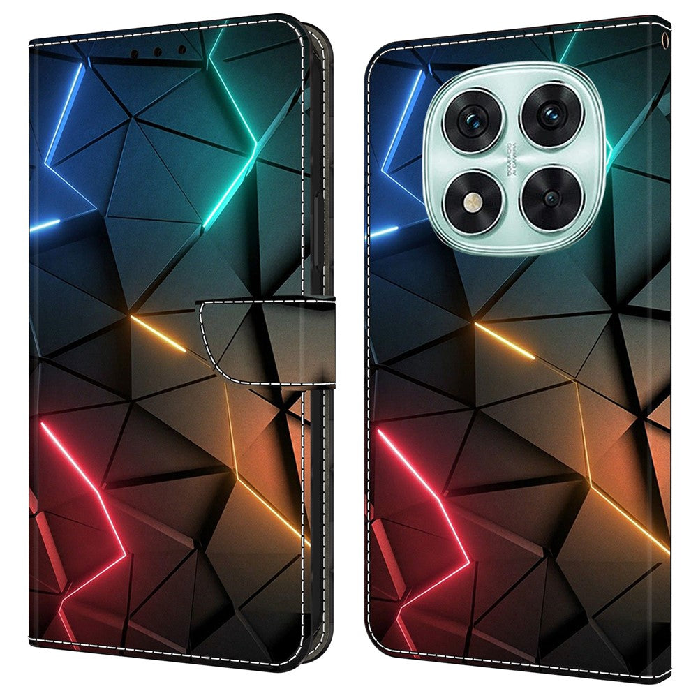 For Xiaomi Redmi Note 14 Pro 5G Case Wallet Stand Pattern Printing PU Leather Flip Phone Cover