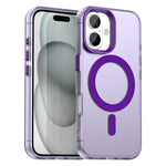 Til iPhone 17 Cover Kompatibelt med MagSafe Anti-fald Hybrid Telefon Bagcover