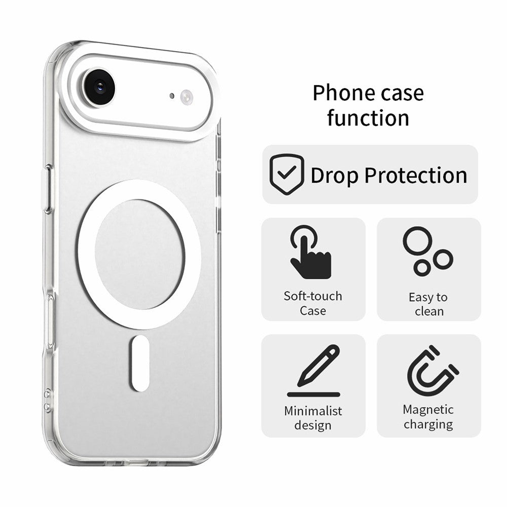 For iPhone Air Case Compatible with MagSafe Anti Drop Hybrid Phone Back Cover