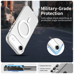 For iPhone Air Case Compatible with MagSafe Anti Drop Hybrid Phone Back Cover