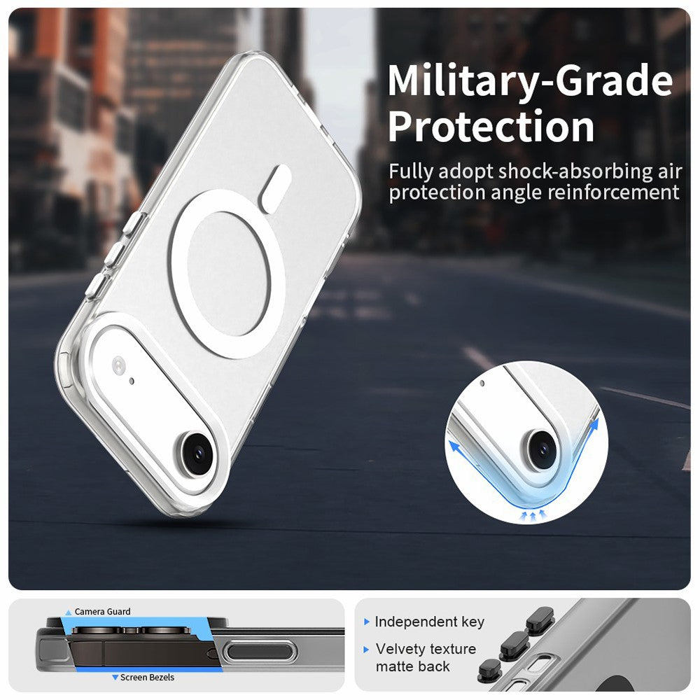 For iPhone Air Case Compatible with MagSafe Anti Drop Hybrid Phone Back Cover