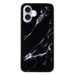 Til iPhone 17 Cover Marmormønster Malet TPU Telefonbagcover