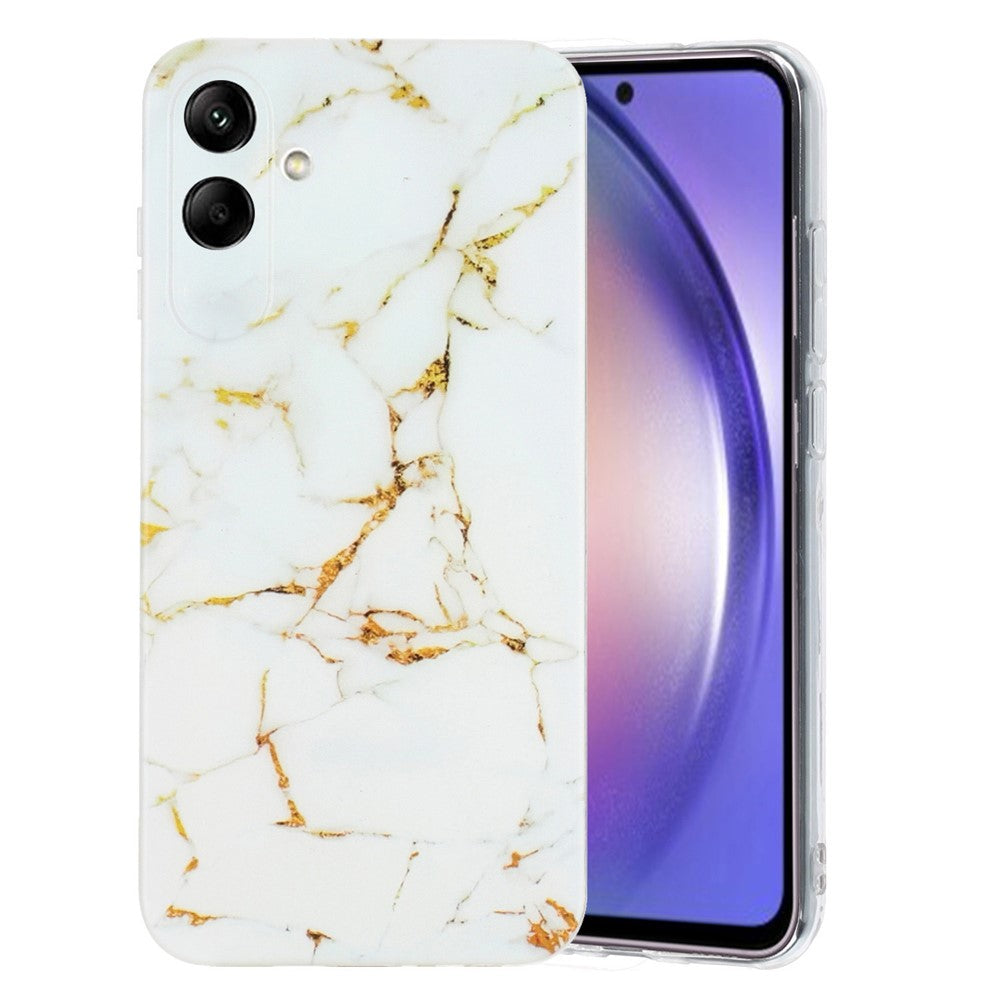 For Samsung Galaxy A08 5G / A08 4G / A07 4G Case Marble Pattern Painted TPU Phone Back Cover