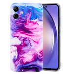 For Samsung Galaxy A08 5G / A08 4G / A07 4G Case Marble Pattern Painted TPU Phone Back Cover