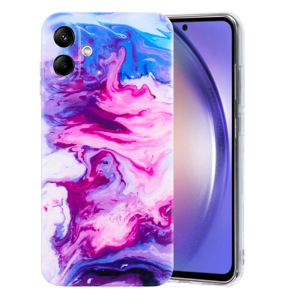 For Samsung Galaxy A08 5G / A08 4G / A07 4G Case Marble Pattern Painted TPU Phone Back Cover