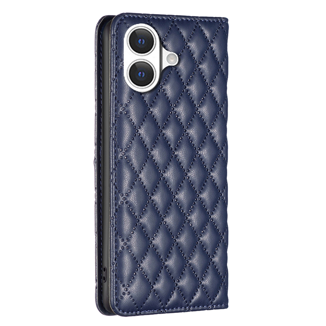 BINFEN COLOR For iPhone 17 Case with Card Holder  PU Leather Phone Stand Cover