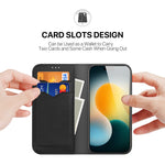 DUX DUCIS For iPhone Air Case  Hivo Series Cowhide Leather RFID Blocking Wallet Stand Flip Phone Cover