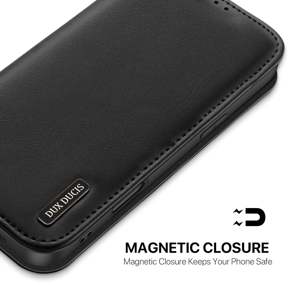 DUX DUCIS For iPhone Air Case  Hivo Series Cowhide Leather RFID Blocking Wallet Stand Flip Phone Cover
