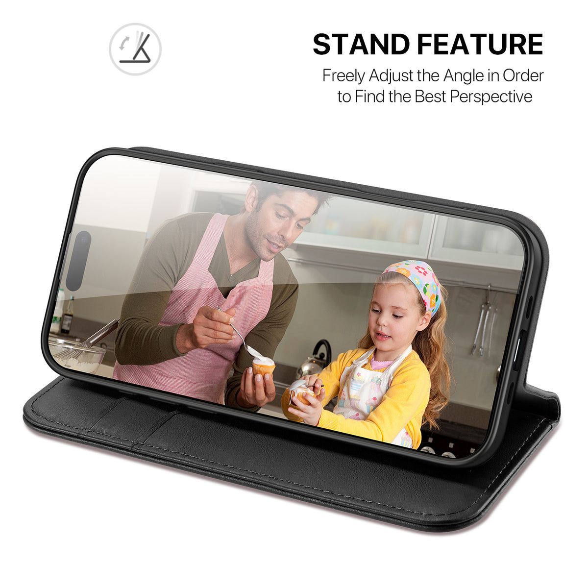 DUX DUCIS For iPhone Air Case  Hivo Series Cowhide Leather RFID Blocking Wallet Stand Flip Phone Cover