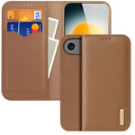 DUX DUCIS For iPhone Air Case  Hivo Series Cowhide Leather RFID Blocking Wallet Stand Flip Phone Cover