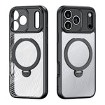 DUX DUCIS Aimo-serien til iPhone 17 Pro med støtte, TPU+PC-mobilskal kompatibelt med MagSafe (REACH-certificering)