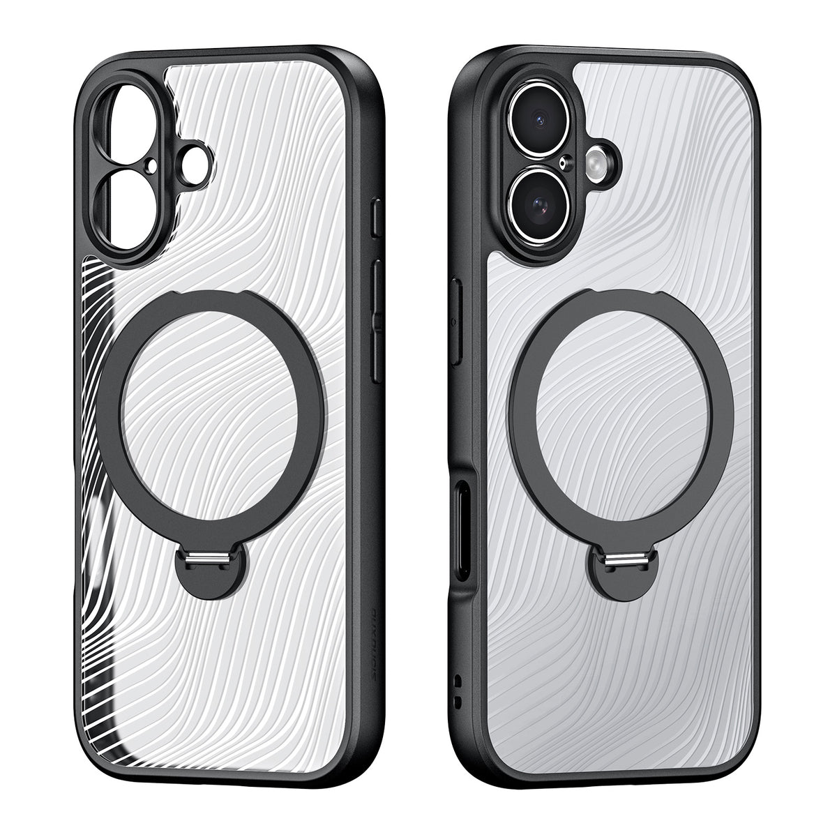 DUX DUCIS For iPhone 17 Case with Kickstand Aimo Series Compatible with MagSafe TPU+PC Phone Cover (REACH Certification)