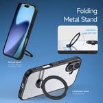 DUX DUCIS For iPhone 17 Case with Kickstand Aimo Series Compatible with MagSafe TPU+PC Phone Cover (REACH Certification)