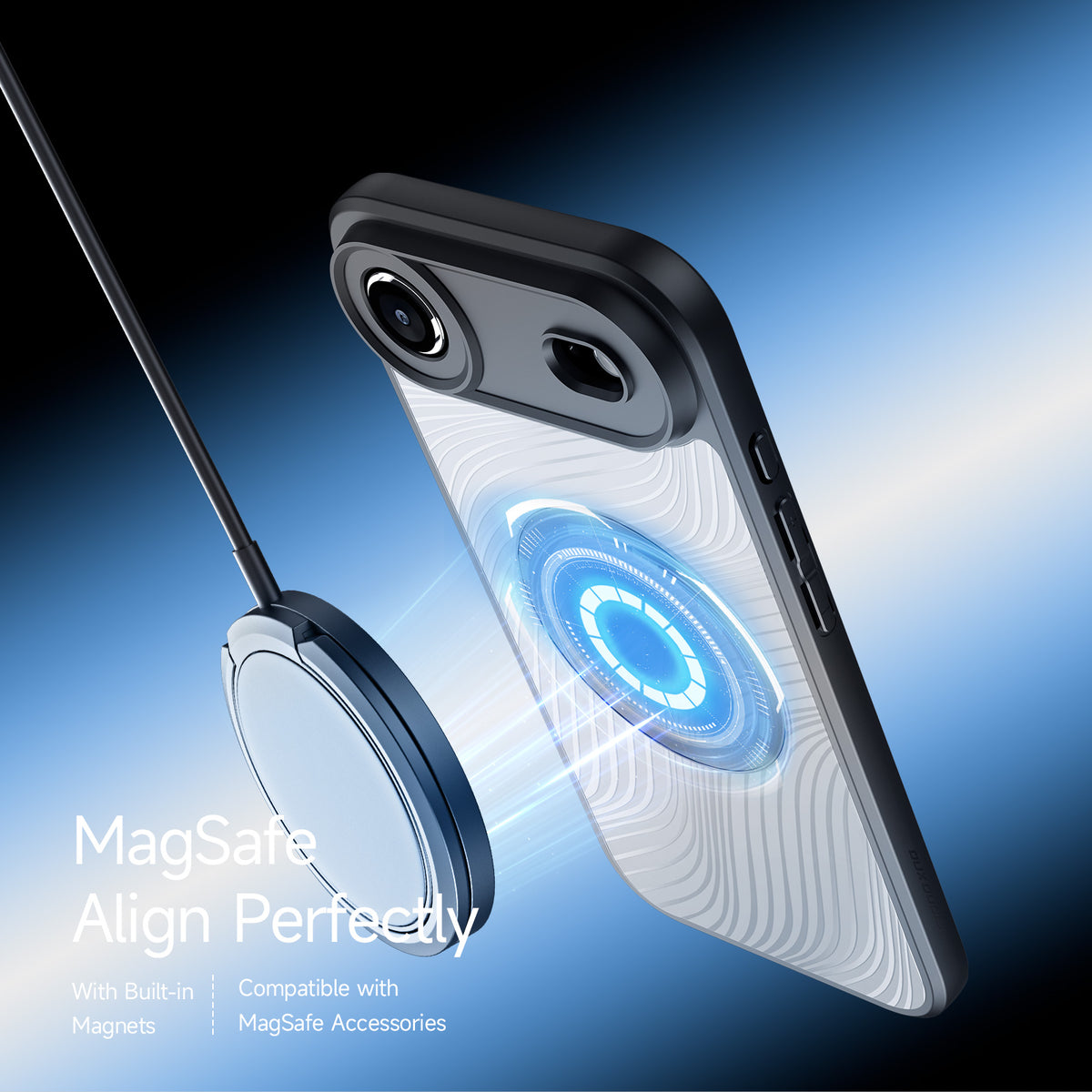 DUX DUCIS For iPhone Air Case  Aimo Series Compatible with MagSafe PC+TPU Slim Cover (REACH Certification)