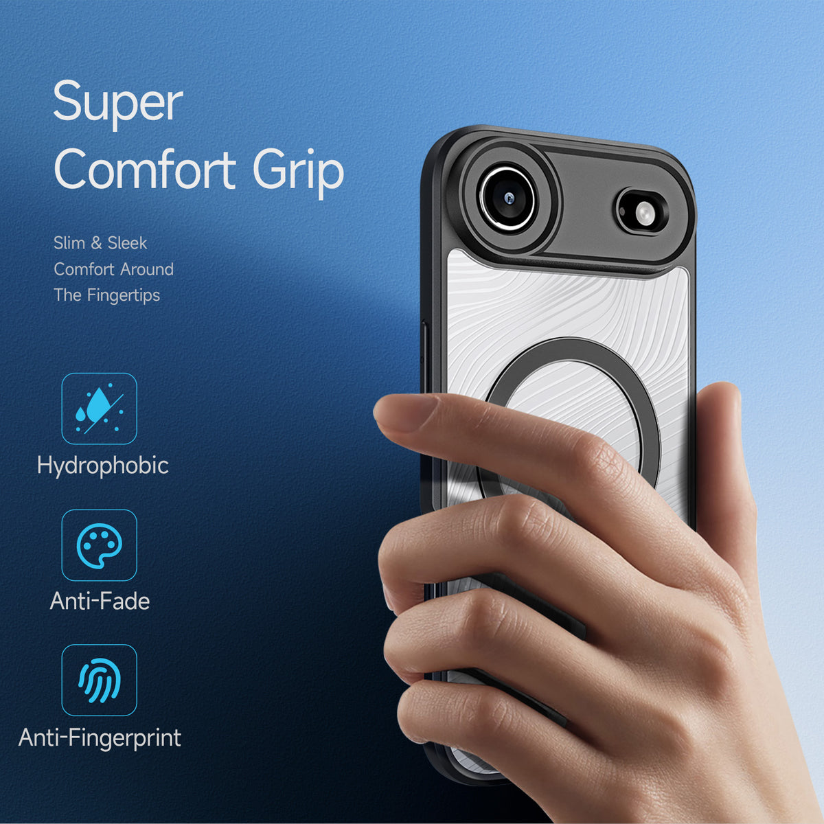 DUX DUCIS For iPhone Air Case  Aimo Series Compatible with MagSafe PC+TPU Slim Cover (REACH Certification)