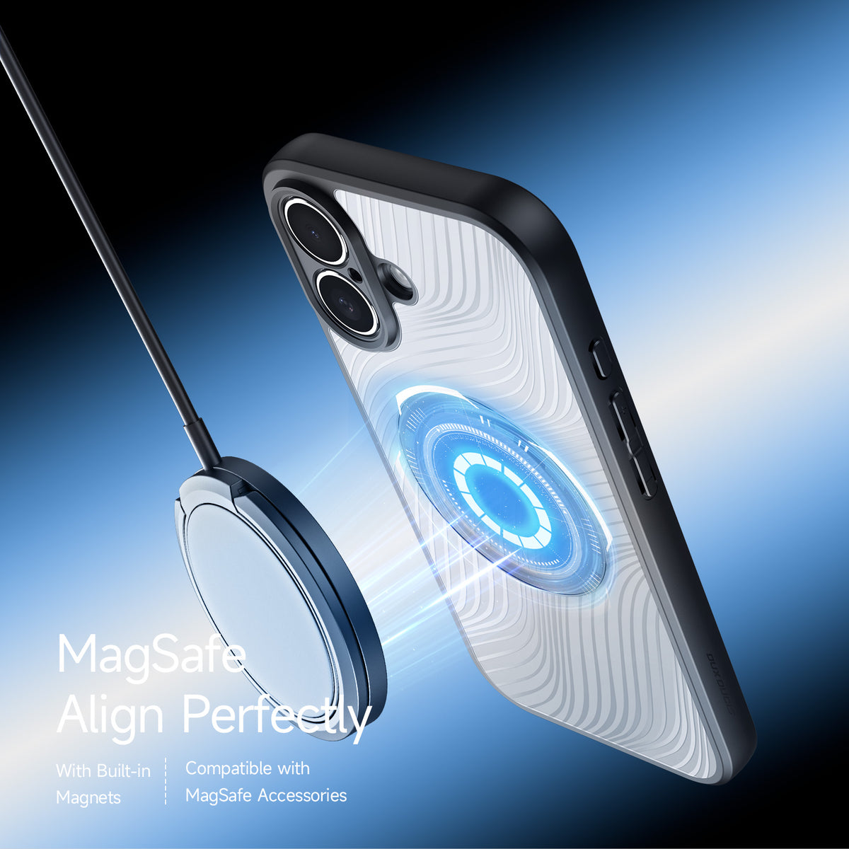 DUX DUCIS For iPhone 17 Case Aimo Series Compatible with MagSafe PC+TPU Slim Cover (REACH Certification)