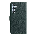 Samsung Galaxy A26 5G / A17 5G / A17 4G-pung-etui med litchi-tekstur, flip-etui i ægte okselæder
